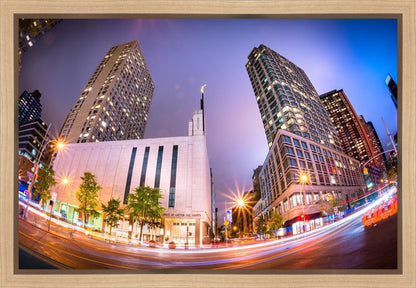 Manhattan Night Fisheye