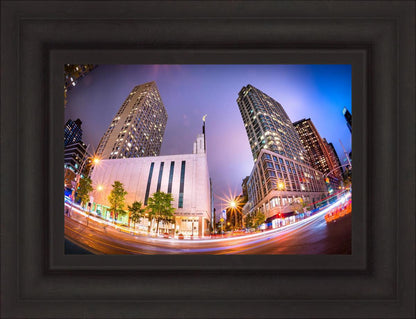 Manhattan Night Fisheye