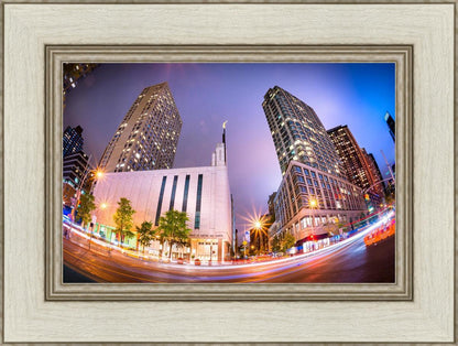 Manhattan Night Fisheye