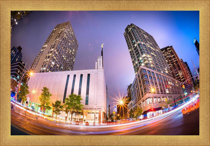 Manhattan Night Fisheye