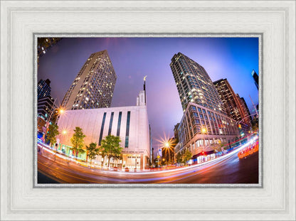 Manhattan Night Fisheye