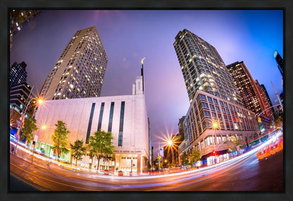 Manhattan Night Fisheye