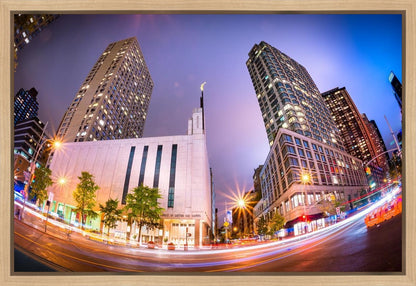 Manhattan Night Fisheye