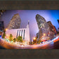 Manhattan Night Fisheye