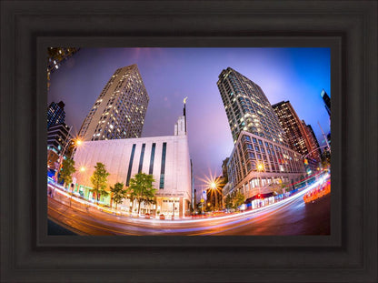 Manhattan Night Fisheye