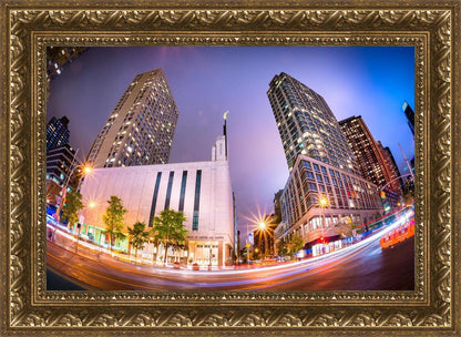 Manhattan Night Fisheye