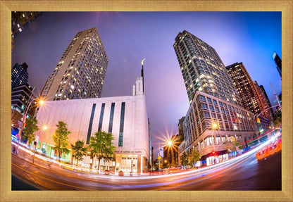 Manhattan Night Fisheye