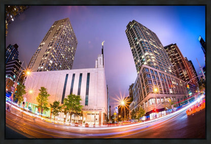 Manhattan Night Fisheye