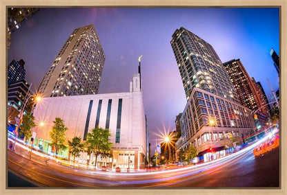 Manhattan Night Fisheye