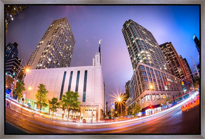 Manhattan Night Fisheye