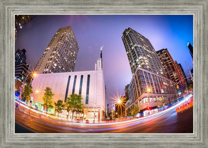 Manhattan Night Fisheye