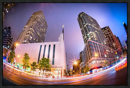 Manhattan Night Fisheye