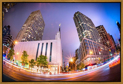 Manhattan Night Fisheye