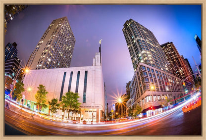 Manhattan Night Fisheye