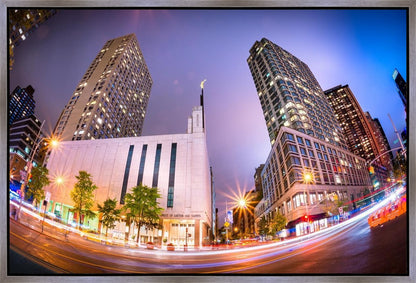 Manhattan Night Fisheye