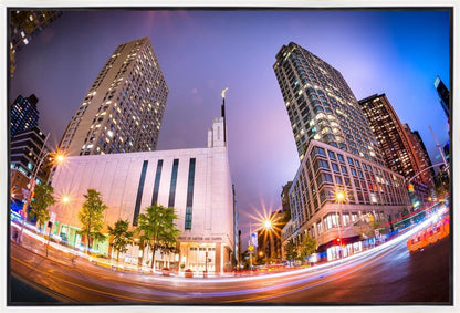 Manhattan Night Fisheye