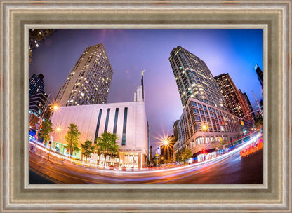 Manhattan Night Fisheye