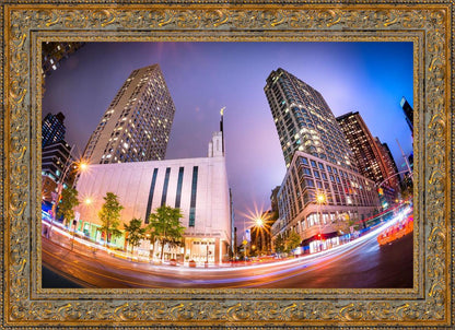 Manhattan Night Fisheye