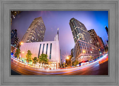 Manhattan Night Fisheye