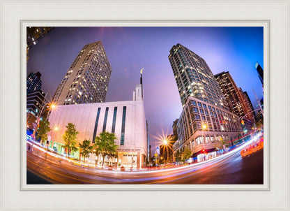 Manhattan Night Fisheye