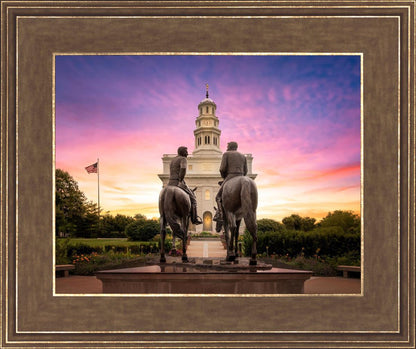 Nauvoo Joseph and Hyrum Sunrise