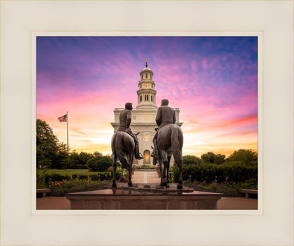 Nauvoo Joseph and Hyrum Sunrise
