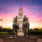 Nauvoo Joseph and Hyrum Sunrise
