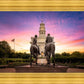 Nauvoo Joseph and Hyrum Sunrise
