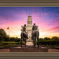 Nauvoo Joseph and Hyrum Sunrise