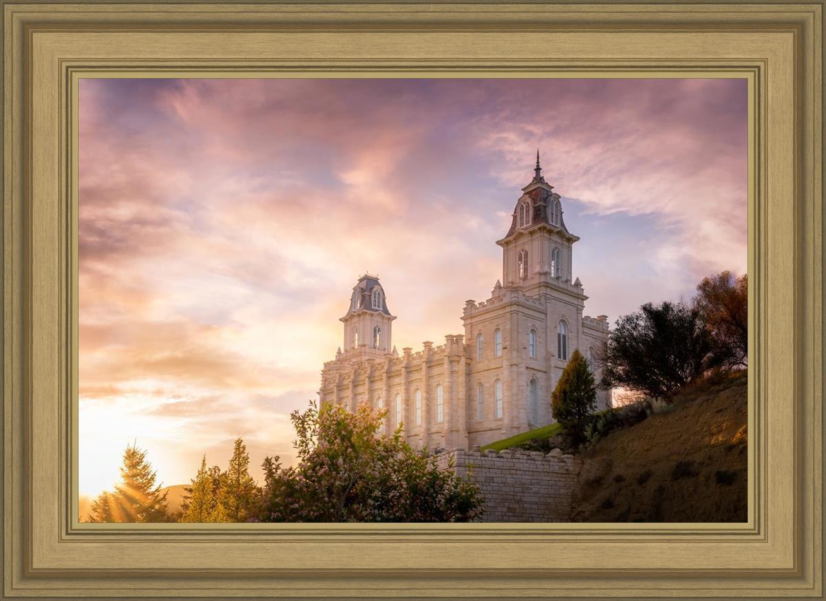Manti Sunset Panorama
