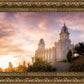 Manti Sunset Panorama