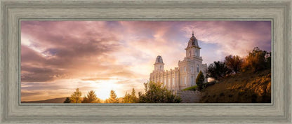Manti Sunset Panorama