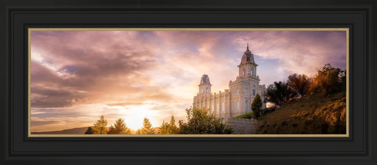 Manti Sunset Panorama