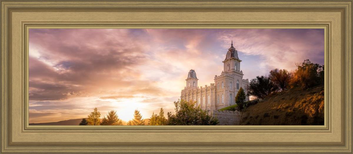 Manti Sunset Panorama