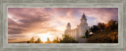 Manti Sunset Panorama