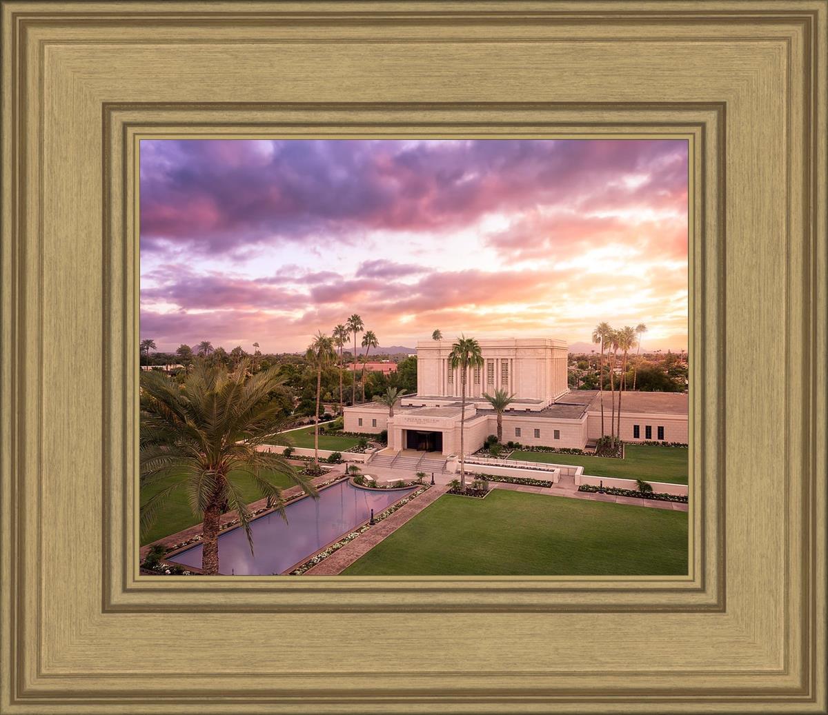 Mesa Sunrise Aerial