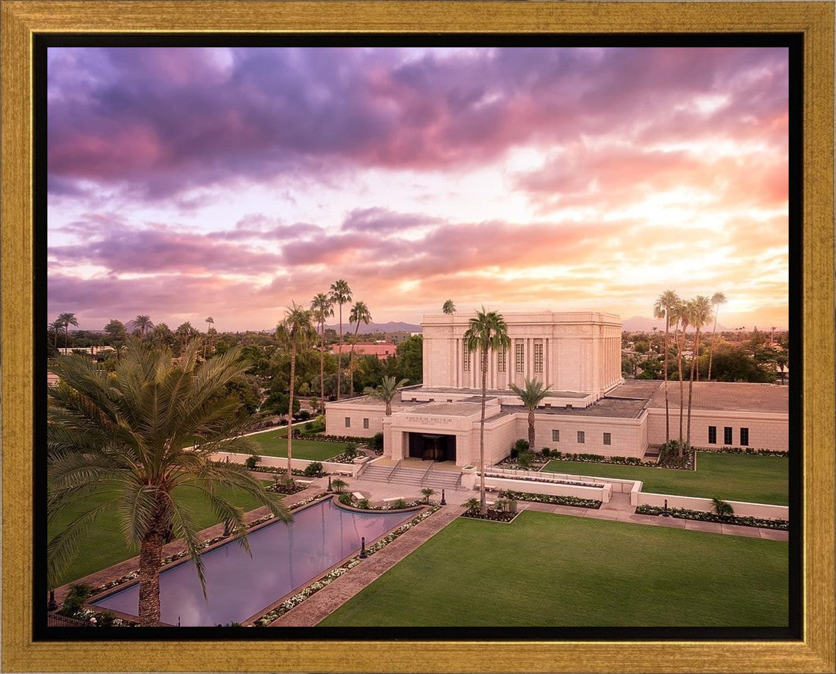 Mesa Sunrise Aerial