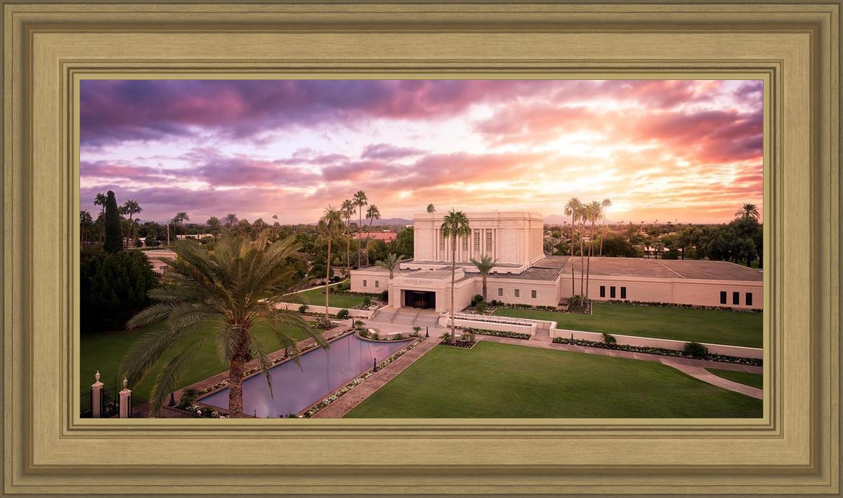 Mesa Sunrise Aerial