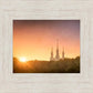 Washington DC Sunset Gold