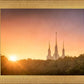 Washington DC Sunset Gold