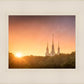 Washington DC Sunset Gold