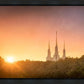 Washington DC Sunset Gold