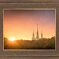 Washington DC Sunset Gold