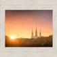 Washington DC Sunset Gold