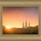 Washington DC Sunset Gold