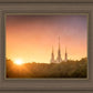 Washington DC Sunset Gold
