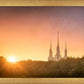 Washington DC Sunset Gold