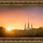 Washington DC Sunset Gold