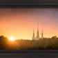 Washington DC Sunset Gold
