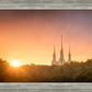 Washington DC Sunset Gold